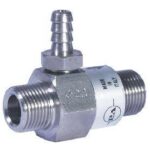 Chemical Injector St. Steel, Non-Adj, Size 2.1, 3/