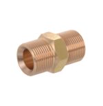 Brass M22 Male Male Nipples with 14mm Internal Bore