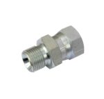Plated Steel Coupling Male x Female