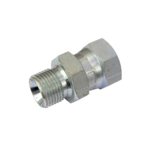 Plated Steel Coupling Male x Female