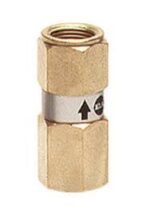 Non-Return Valve - Brass 1/4" F