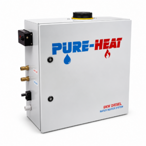 Pure-Heat 6kW Diesel Water Heater for Window Cleaning Systems