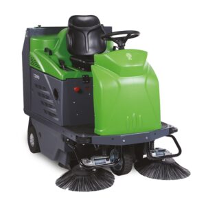 1280E Battery Sweeper Ride-On Sweeper – IPC