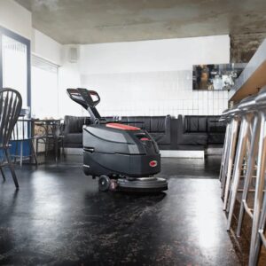 Viper AS4325B Compact Walk-Behind Scrubber Dryer – 17 Inch Battery