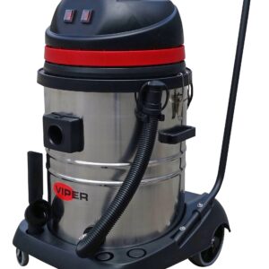 Viper LSU255 Commercial Wet & Dry Vacuum – 55 Litre Twin Motor