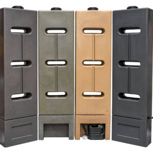 200 Litre Slimline Water Butt and Stand – Anthracite Grey