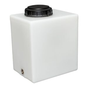 25 Litre Cube Tank – 8" Ext Plain